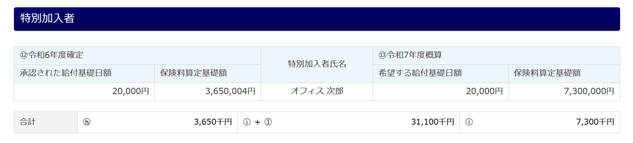 1081|【事務組合】「労働保険料等算定基礎賃金等の報告」作成方法20