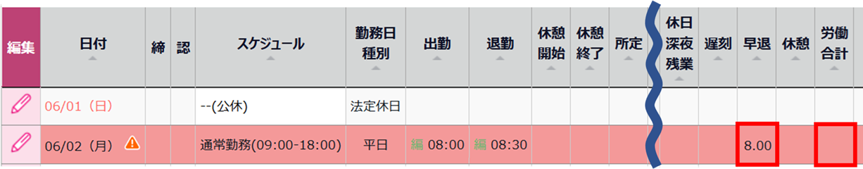 1786|【勤怠】出退勤のペアが揃っているのに「打刻エラー」になる原因と対処方法4